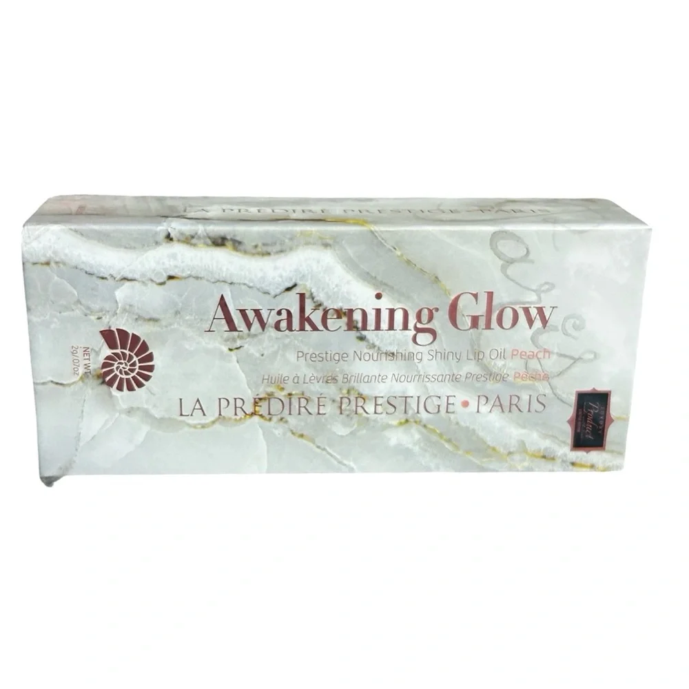 New La Prédiré Prestige Awakening Glow Peach Lip Oil
